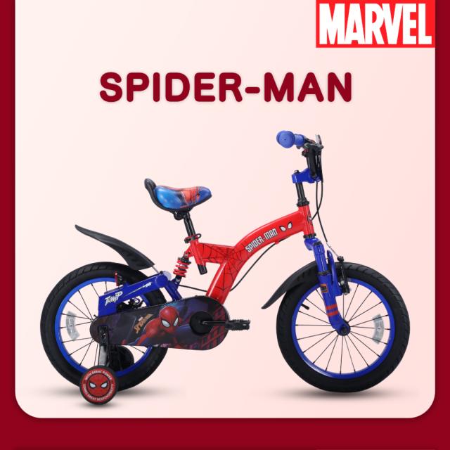 日本先行発売】MARVEL(マーベル) 18インチ 子供自転車 補助輪 スタンド